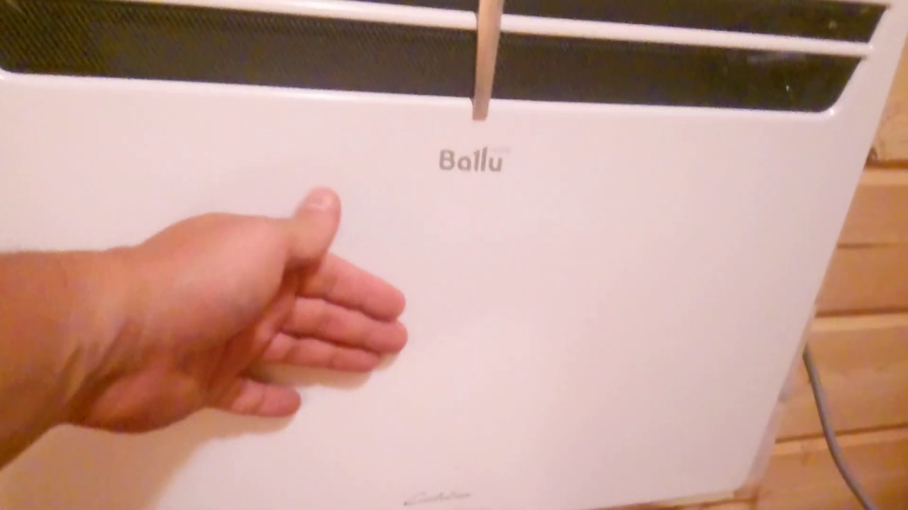 Ballu BEC/EVU Мнение о инверторном конвекторе с блоком управления Digital Inverter и Wi-Fi