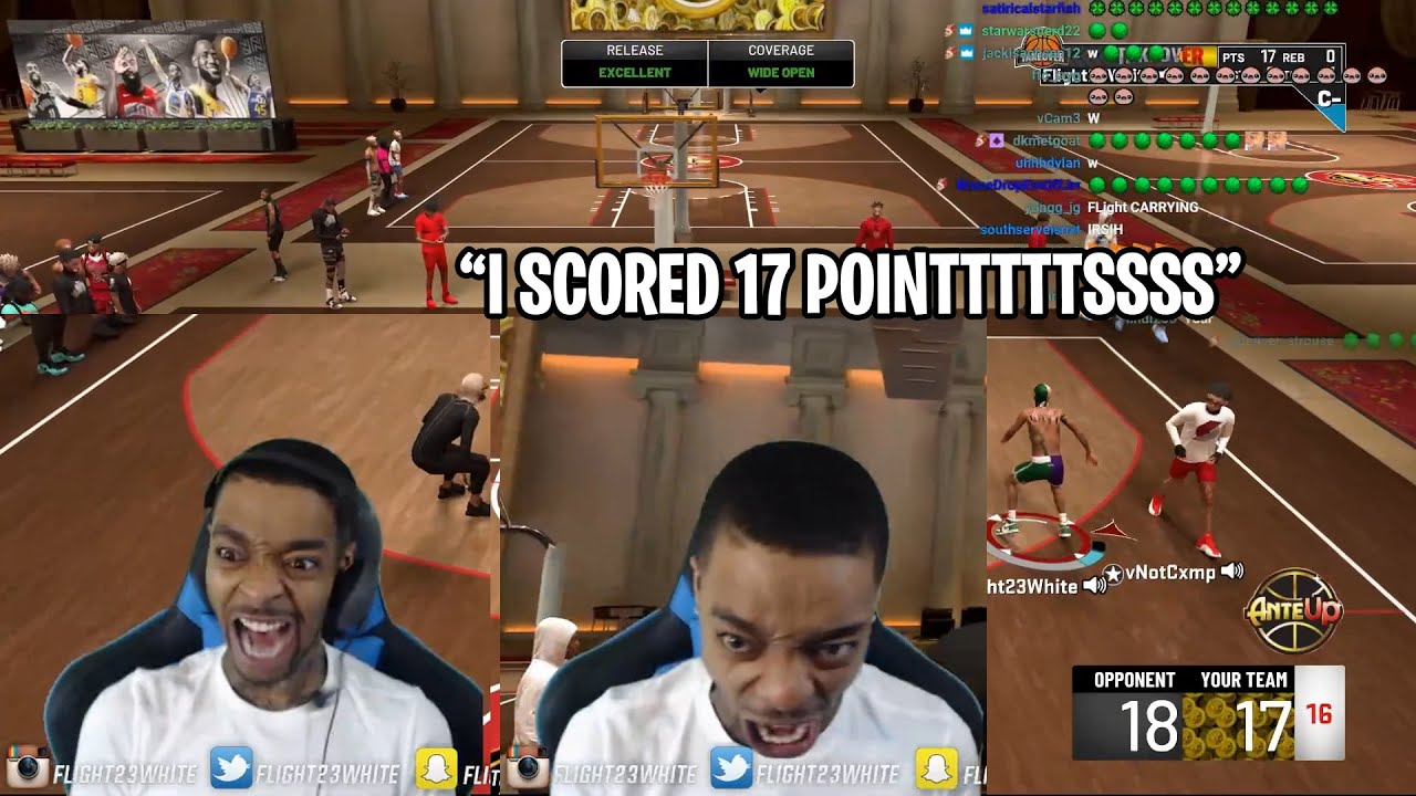 FlightReacts ANGRY After He Drops 17 Points but his Teammate SELLS HIM Against Fanboys  😂