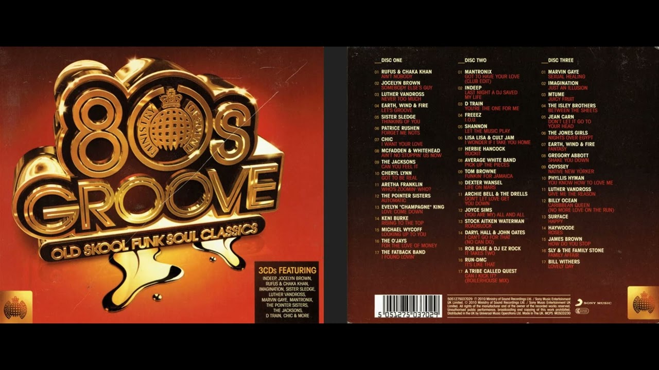 Ministry of Sound - 80s Groove (Disc 1) (Classic Soul & Funk) [HQ]