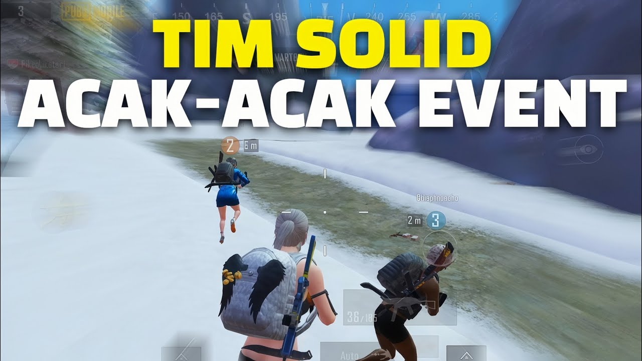 RATAKAN EVENT DENGAN TIM SOLID | PUBG MOBILE GAMEPLAY