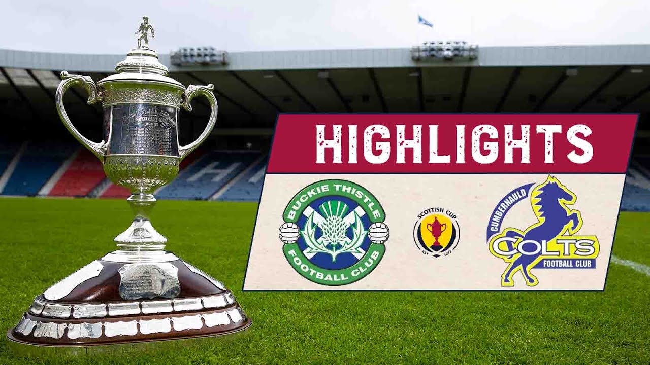 HIGHLIGHTS | Buckie Thistle 4-1 Cumbernauld Colts  |  Scottish Cup 2021-22 First Round Replay