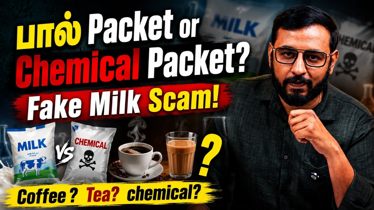 நீங்க குடிக்கிறது Coffeeயா?  Teaயா? Chemical-ஆ? 😱 | Fake Milk Racket Exposed | Detergent Milk Scam