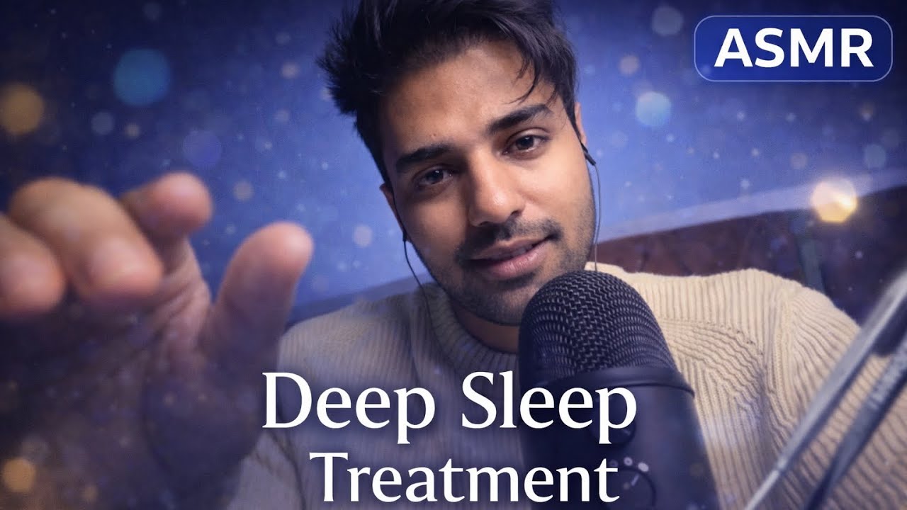 ASMR Sleep Clinic Exam 💤 Brain Reset & Deep Relaxation (Personal Attention)”