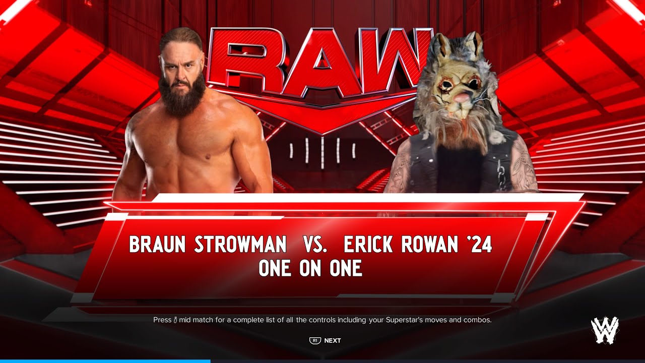 [WWE 2K24] Braun Strowman '24 vs. Erick Rowan '24