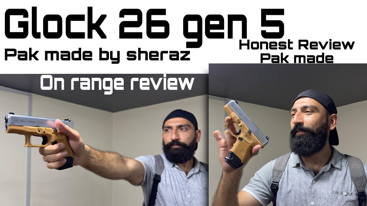 Glock 26 Pak Made by Markhor Arms Pakistan 🇵🇰 