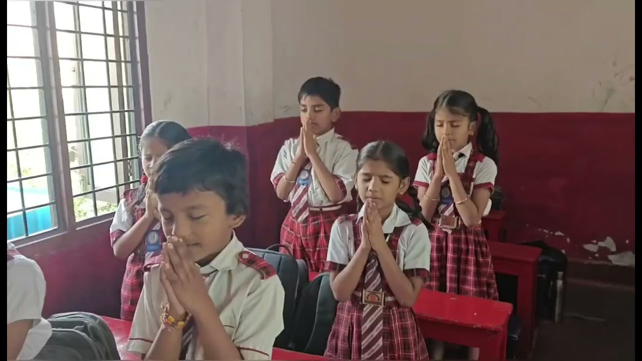 Priya Bharathi High school// Students Chanting Slokam of Saraswati Devi// Vasanth Panchami// 2026