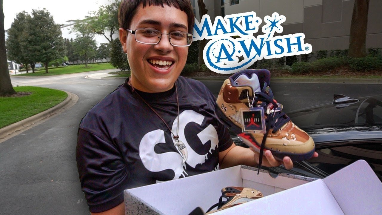 HE'S HAD FIVE HEART SURGERIES...MAKE -A- WISH KID DREAMS COME TRUE!!! (VERY EMOTIONAL)