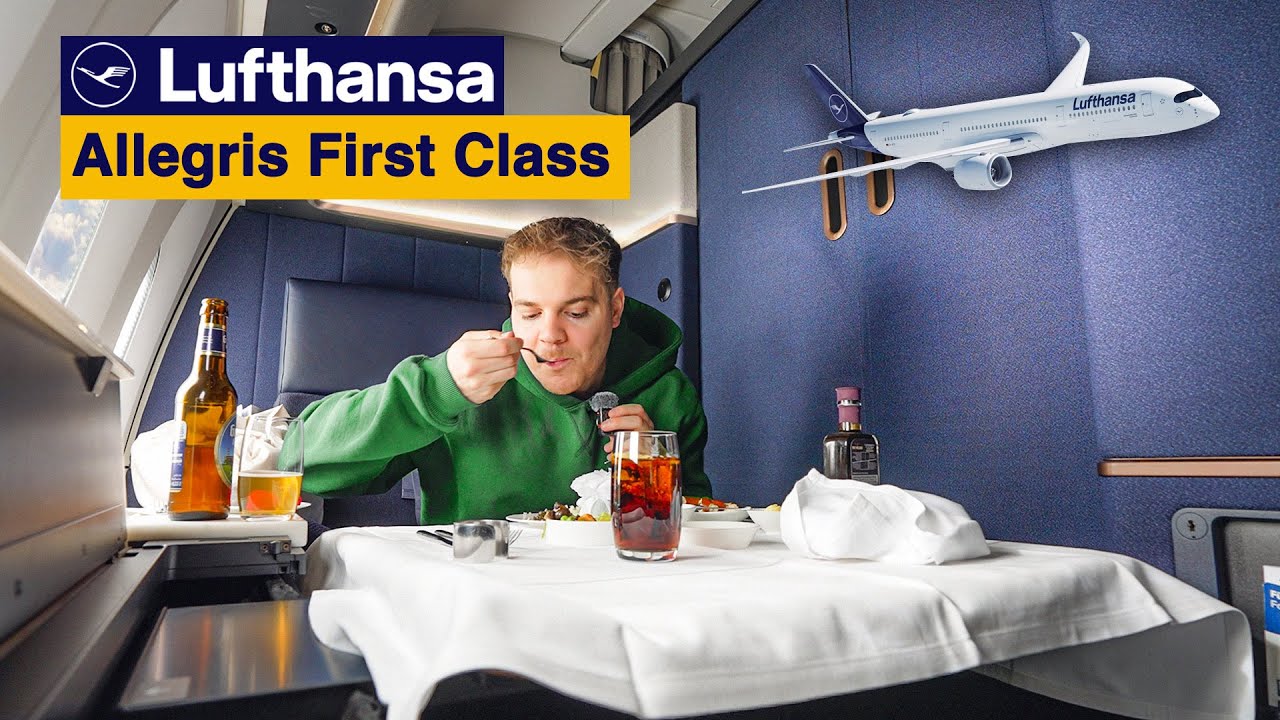 Ich fliege mit der neuen Lufthansa ALLEGRIS First Class nach Indien!