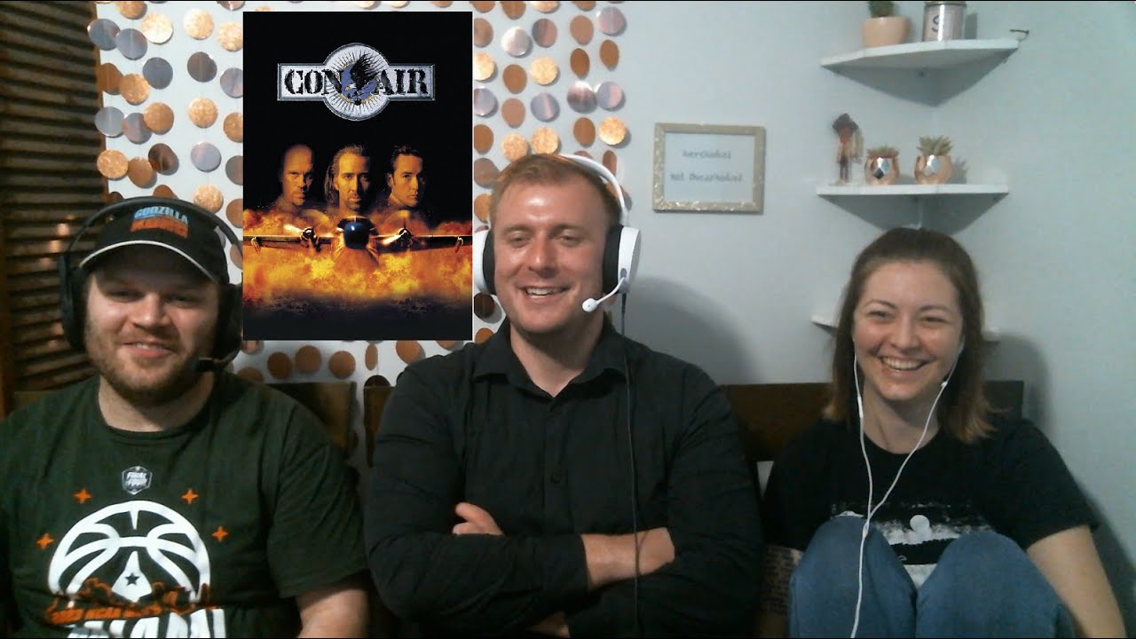 Watch us watch CON AIR for the perfect 90s action!