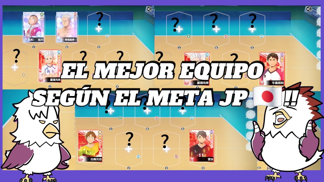🏐¿QUÉ EQUIPO ARMAR? ANÁLISIS DE ESCUELA, ESTILO Y META JAPONÉS!! | HAIKYU!! FLY HIGH🏐