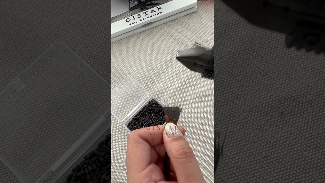 DIY K-tip hair 