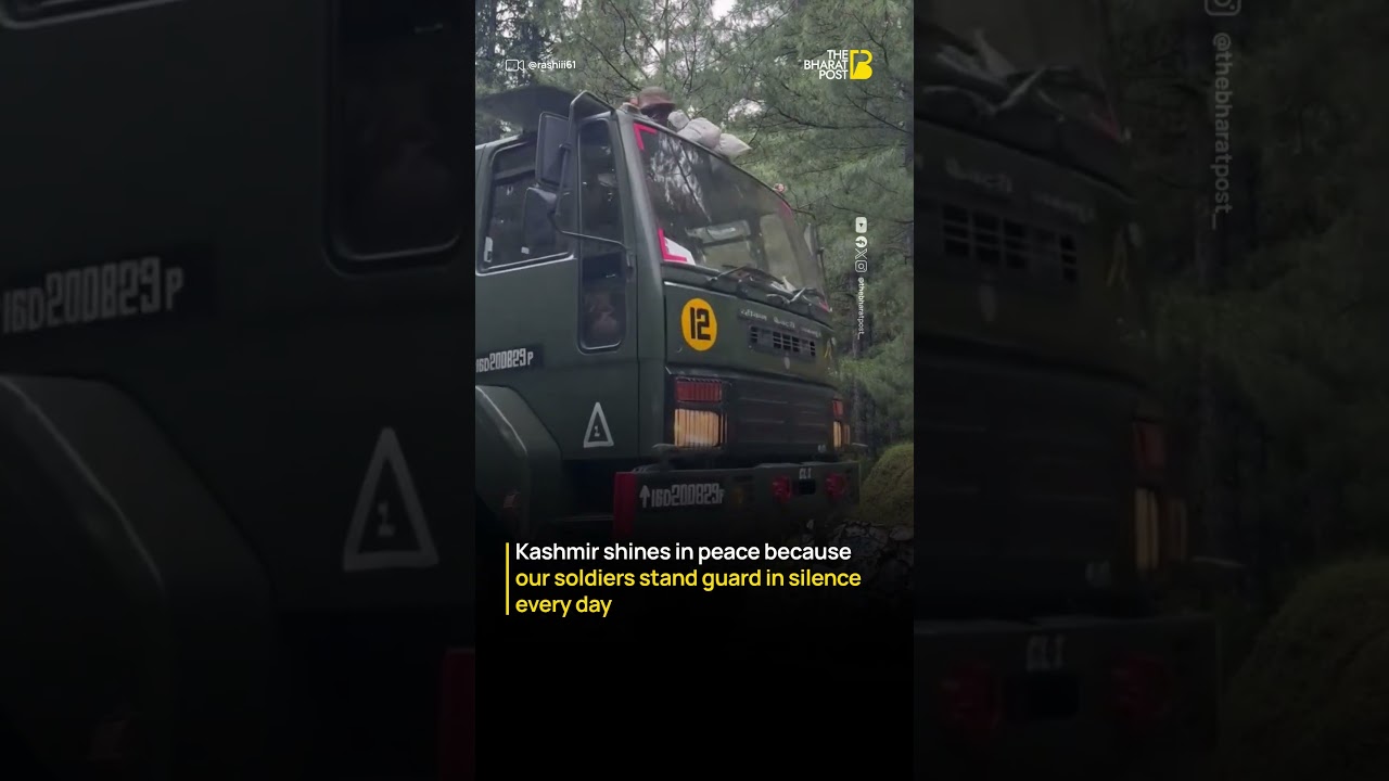 Behind Kashmir&rsquo;s Beauty Stand the Soldiers Who Guard It Every Day | The Bharat Post