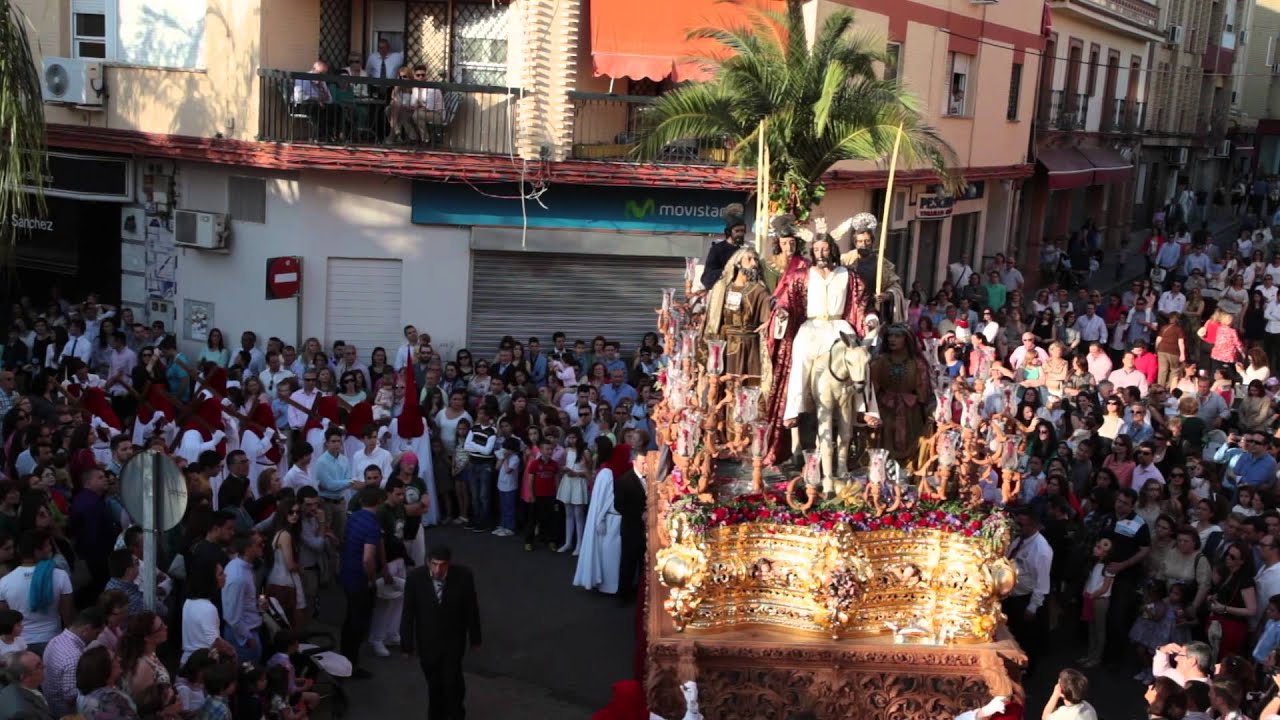 Borriquita de Alcala por el Barrero 2014