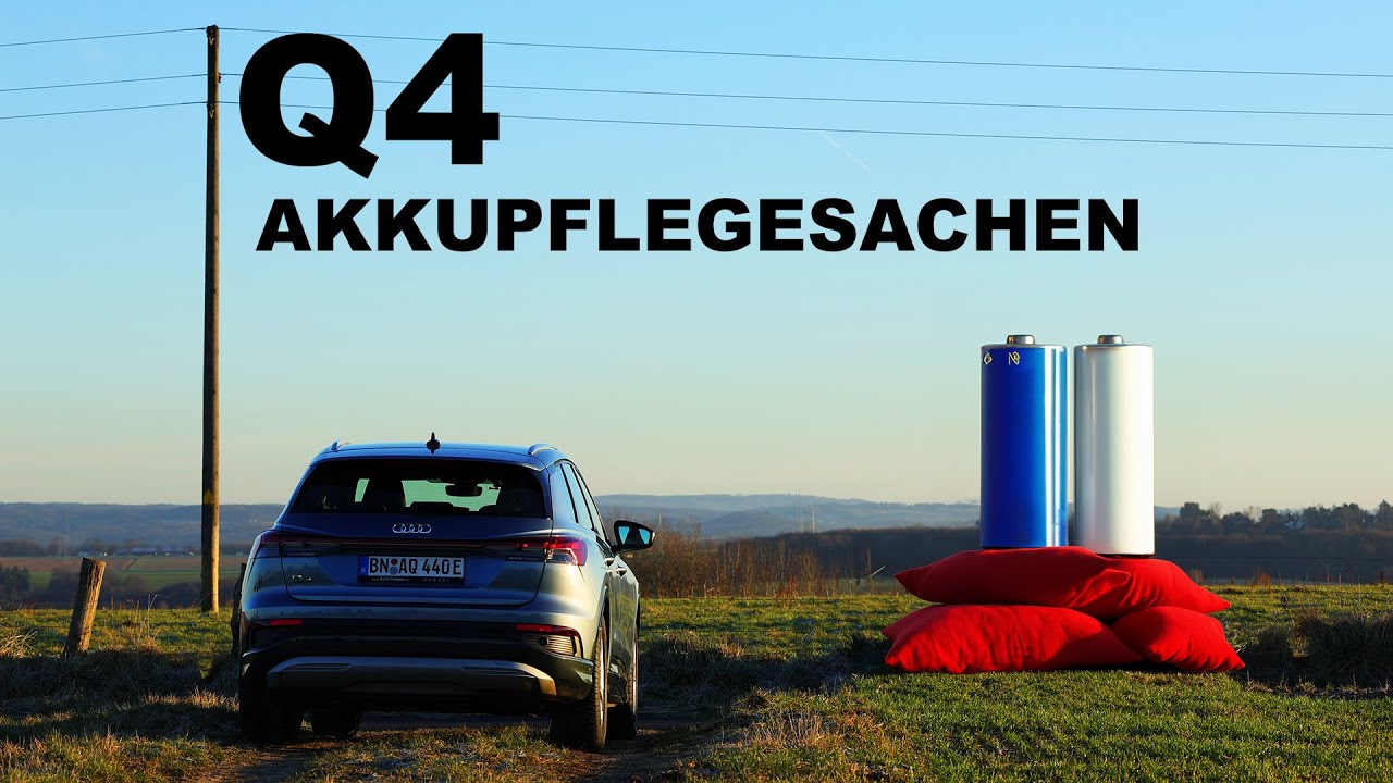 Fitness für den E-Auto-Akku - wie geht's z.B. beim Audi Q4 etron?