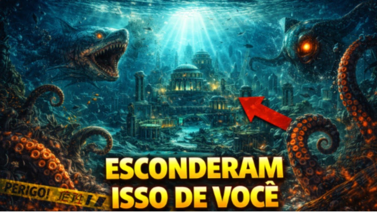 ATLÂNTIDA: A Cidade Submersa Que Nunca Deveria Ter Sido Encontrada