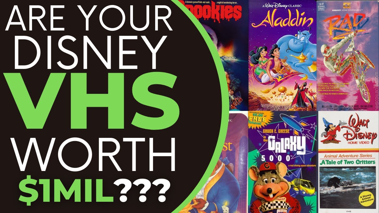 How Much Can You Sell Disney Black Diamond VHS Tapes For?