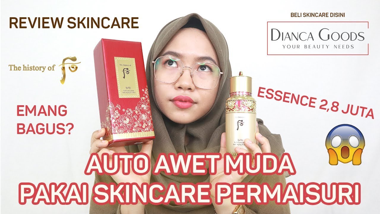 ANTI-AGING AWET MUDA SEPERTI PERMAISURI KOREA; THE HISTORY OF WHOO - ESSENCE