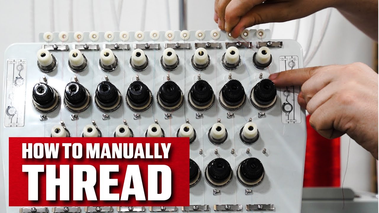 How to Thread the HappyJapan 15 Needle Embroidery Machine (Step-by-Step Tutorial)