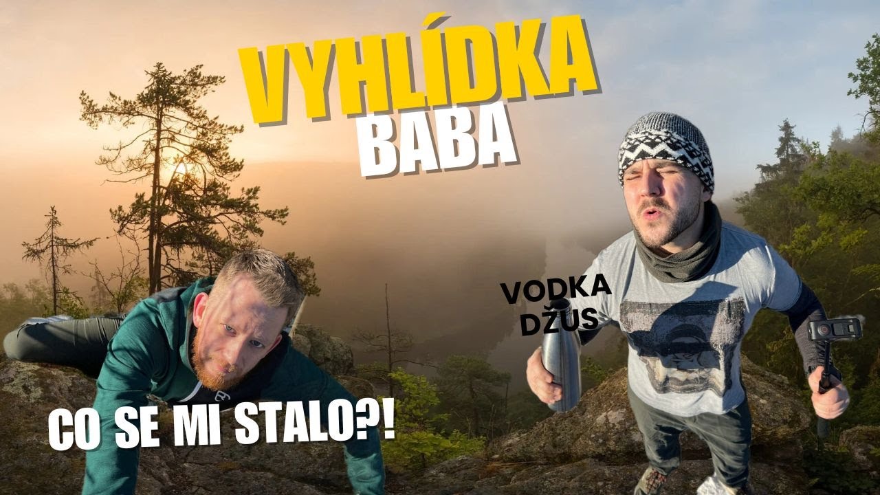 Vyhlídka BABA | Novoroční předsevzetí😲 | Vaření v přírodě 😋