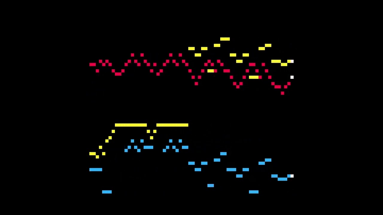 Bach: Well-Tempered Clavier, Book 1: Fugue 21 in B-flat major, BWV 866 on Pico-8