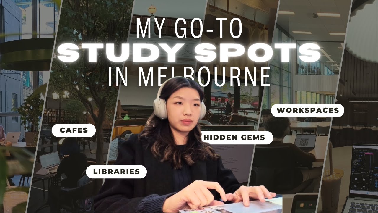 an assignment survival guide: my 8 go-to study spots in melbourne that boosted my focus⚡