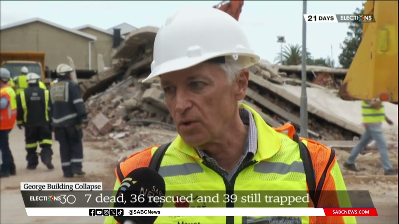 George Building Collapse | 'Operations to move more into recovery instead of rescue': Leon van Wyk