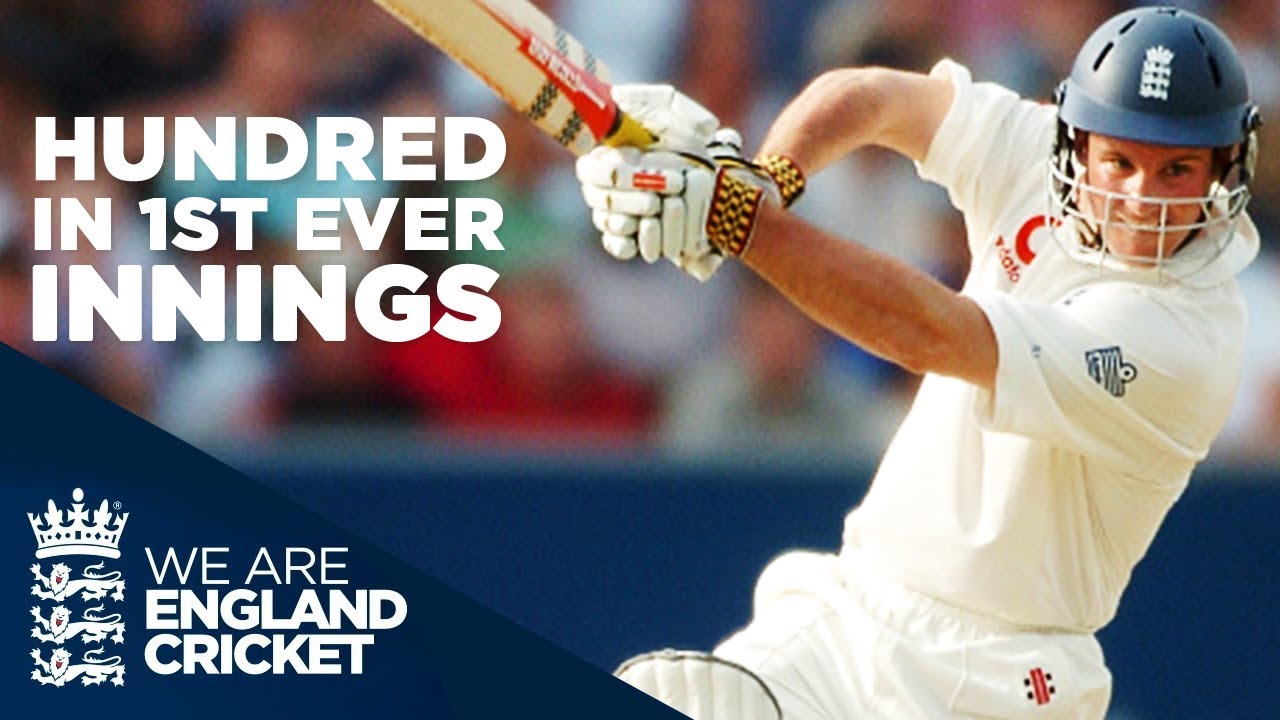 Strauss Scores Hundred In First Ever Innings: England v New Zealand Lord's 2004 - Full Highlights