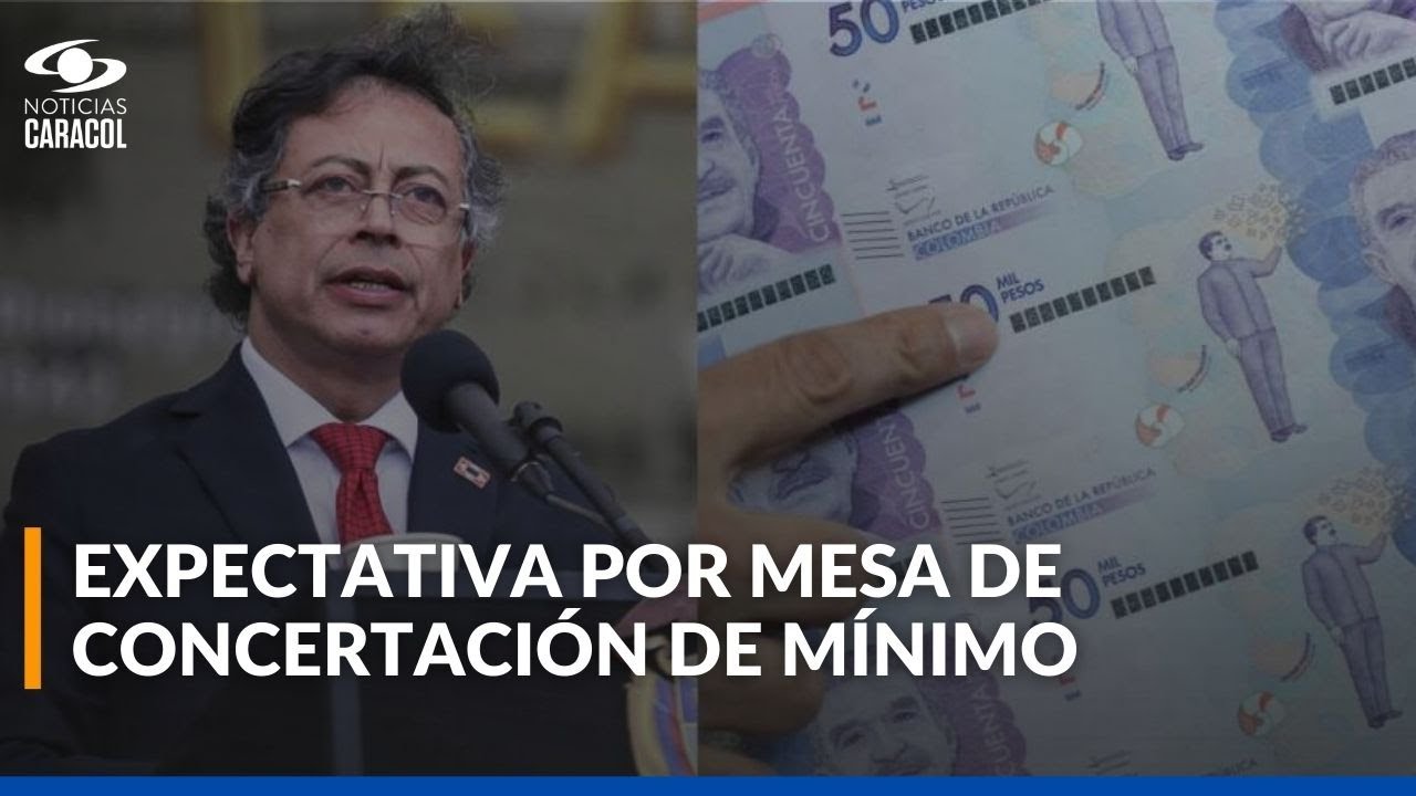 Reunión clave para el mínimo en Colombia: las posturas de trabajadores, empresarios y Gobierno