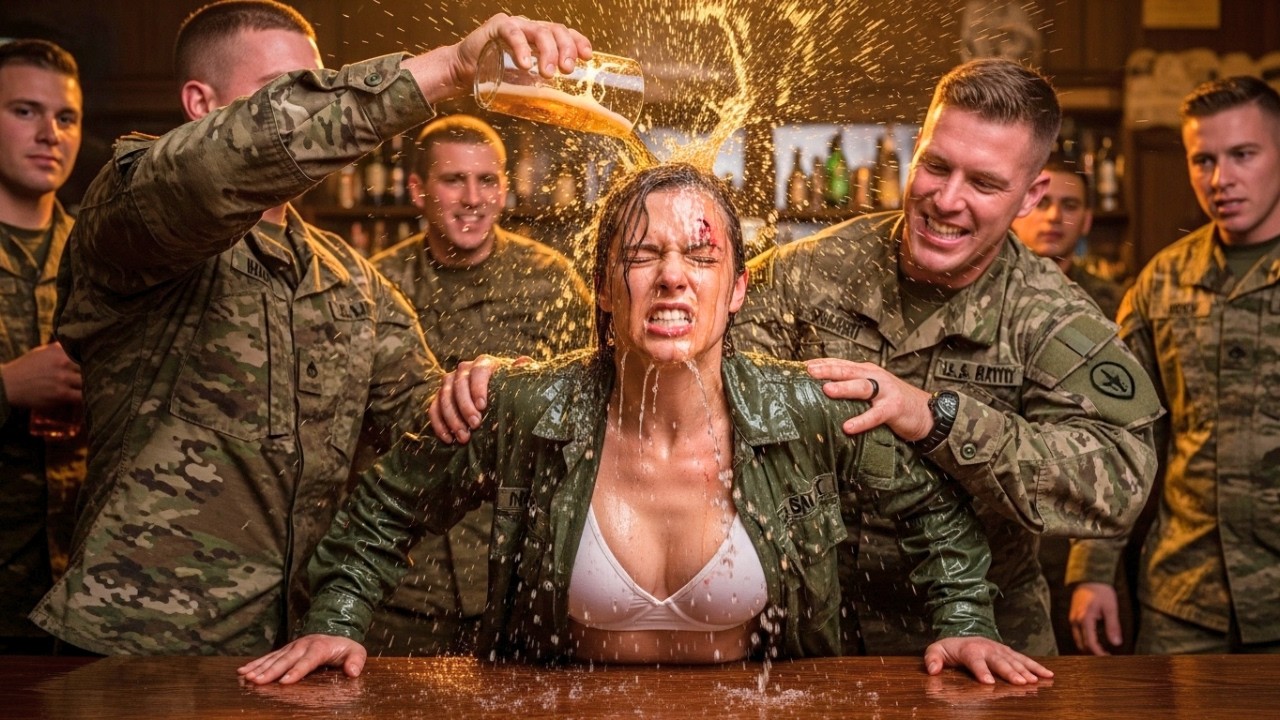 They Spilled Drinks On Her! Unaware She Was The SEAL Commander Of Their Entire Task Force