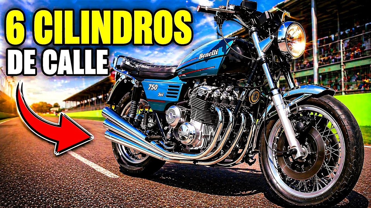 Benelli 750 Sei — PIERWSZY 6-CYLINDROWY MOTOCYKL, który doprowadził świat do szaleństwa 😱⚡