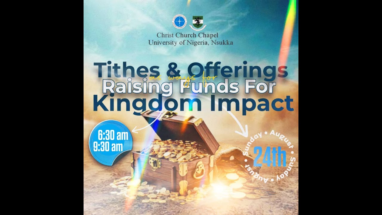 Tithes and Offerings as Ways for Raising Funds for Kingdom Impact II
