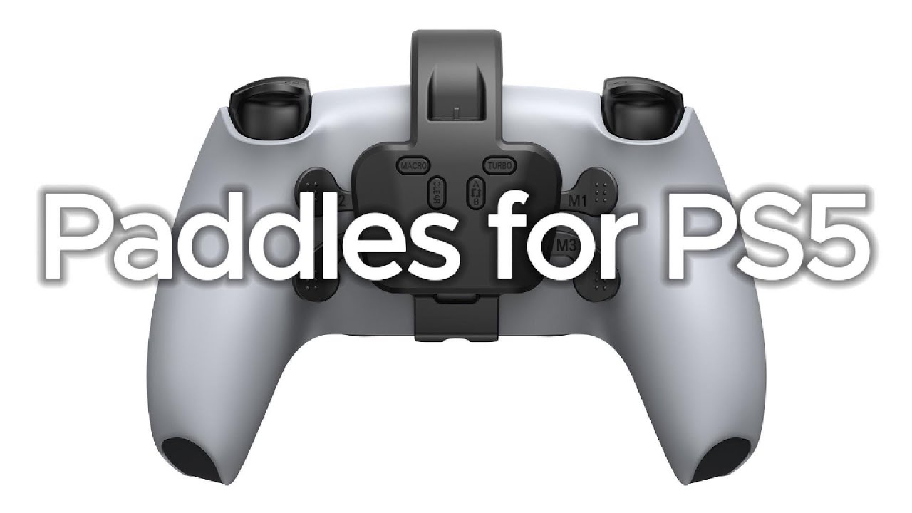 Paddle for PS5 Controller #ps5 #ps5controller #turbo