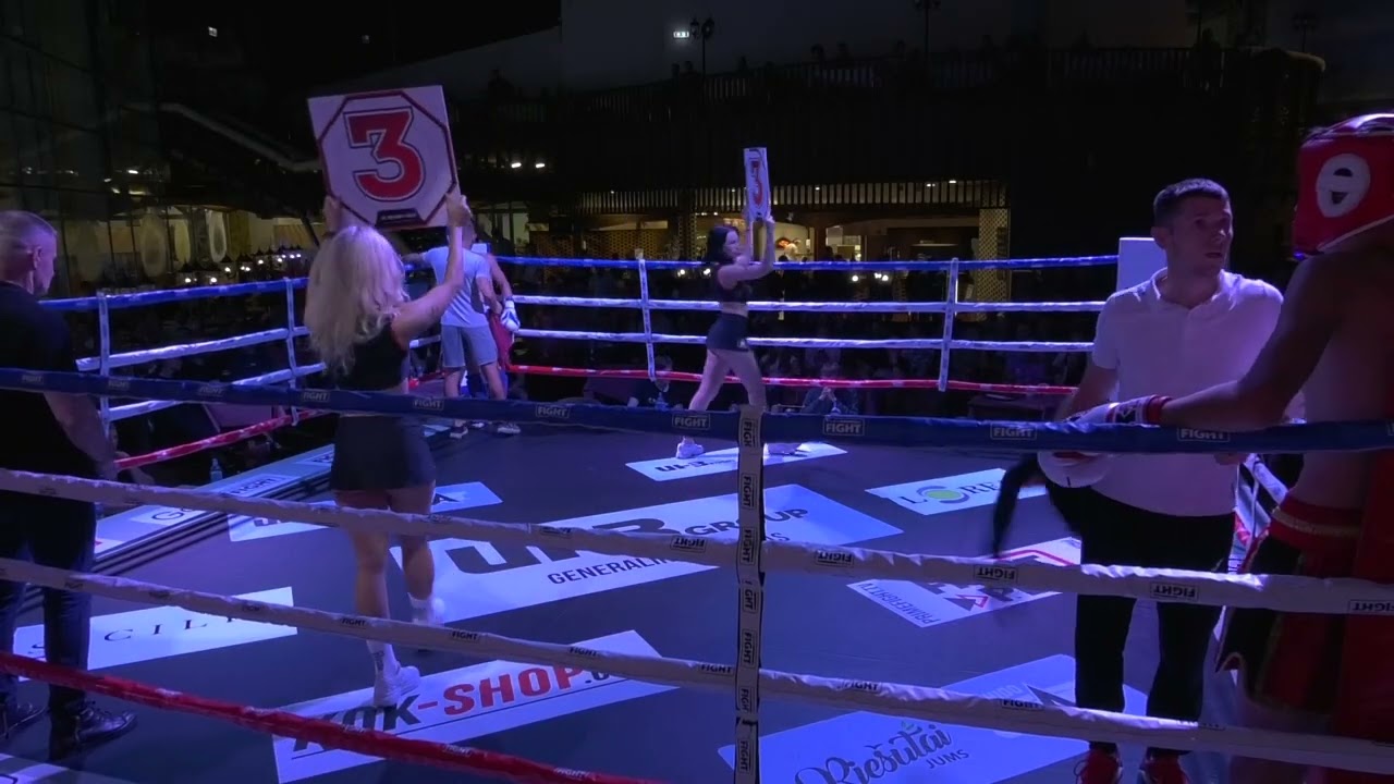 BUSHIDO SWAT'93 Arnas Zabukas (Fightersland)* – *Ignas Olšauskas (Druskininkai Kickboxing)