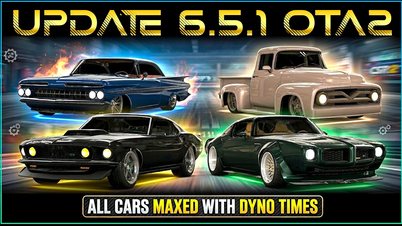 CSR2 | UPDATE 6.5.1 OTA2 | ALL NEW CARS