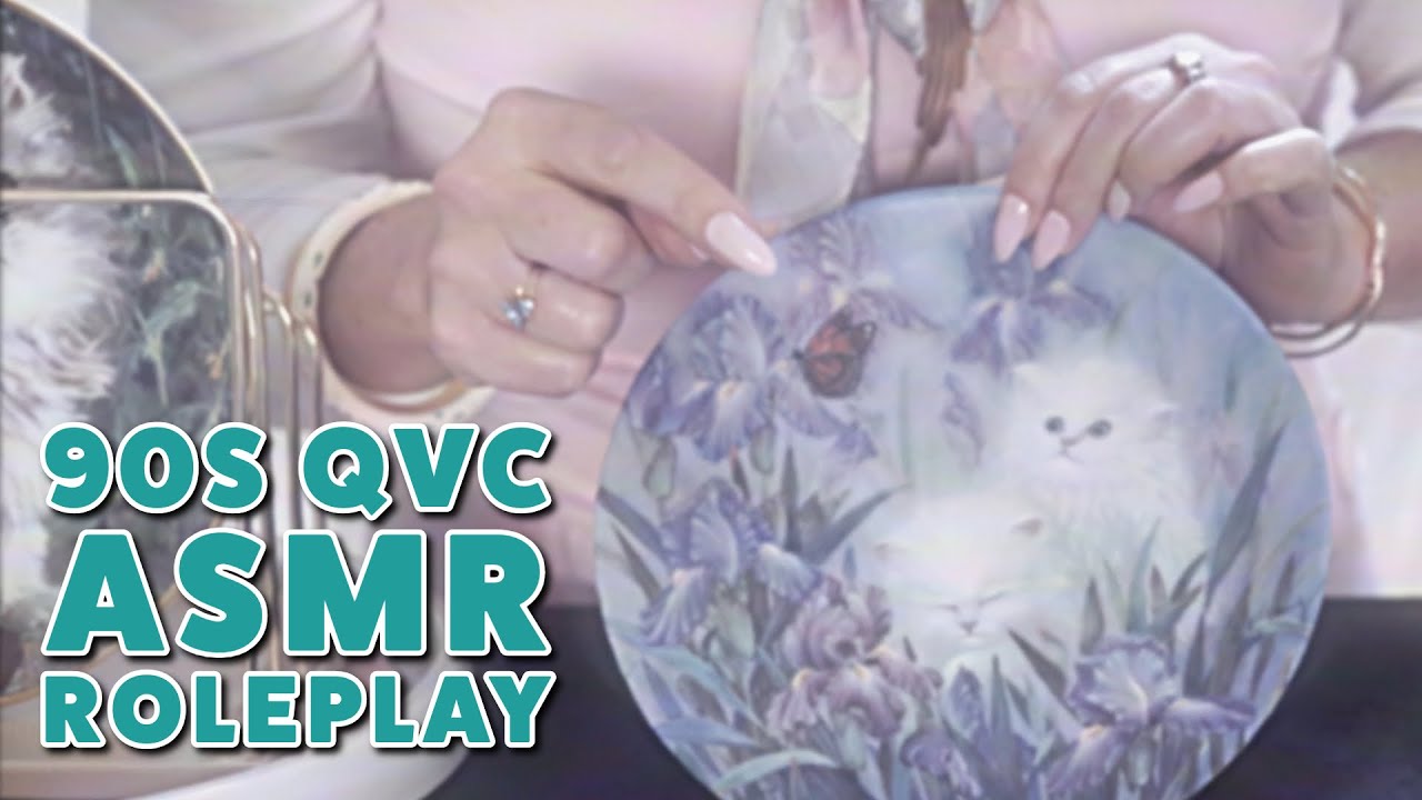 Коллекция ASMR «Pretty Plates» | Ненавязчивая ролевая игра QVC 1990-х