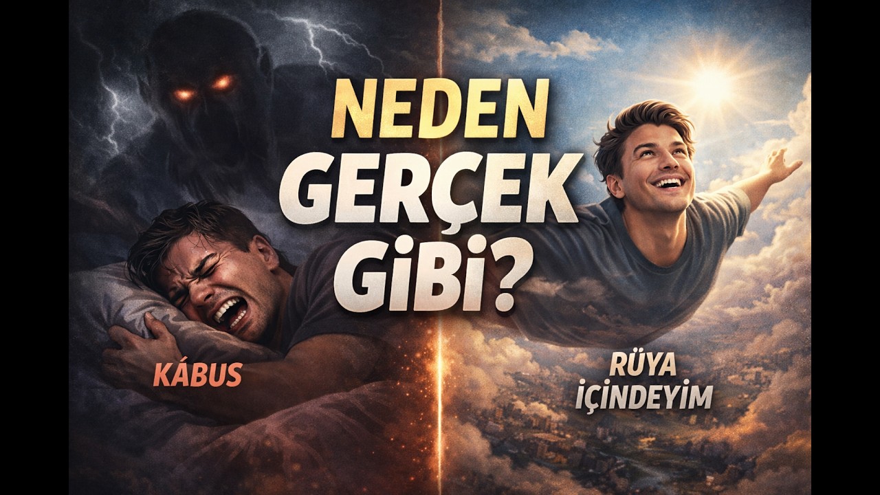 Rüyalar Neden Bu Kadar Gerçek Gibi?  (Lucid Rüya: Rüyanın İçinde Uyanmak Mümkün mü?)