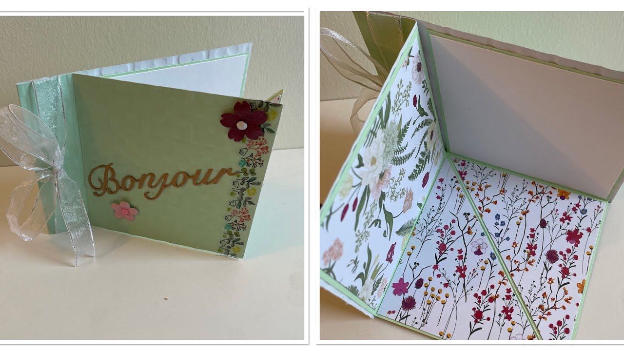 TUTO CARTE POP UP FACILE / PAPIER ACTION