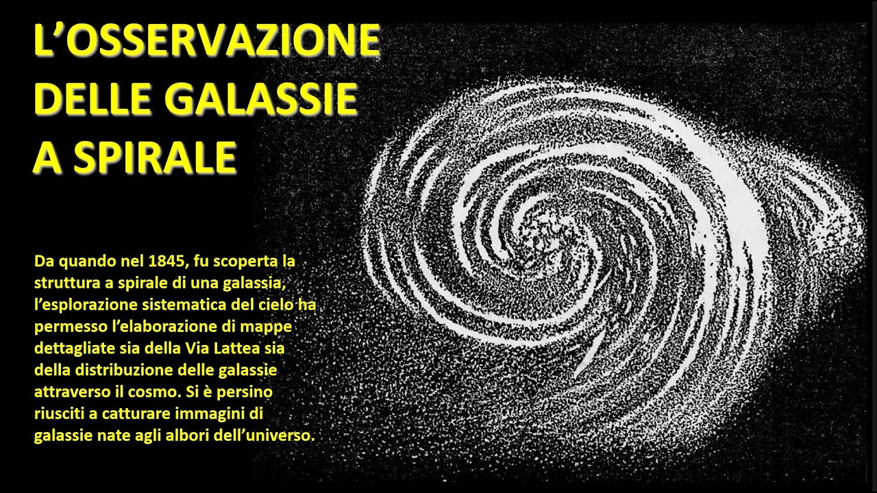 L'OSSERVAZIONE E LO STUDIO DELLE GALASSIE A SPIRALE