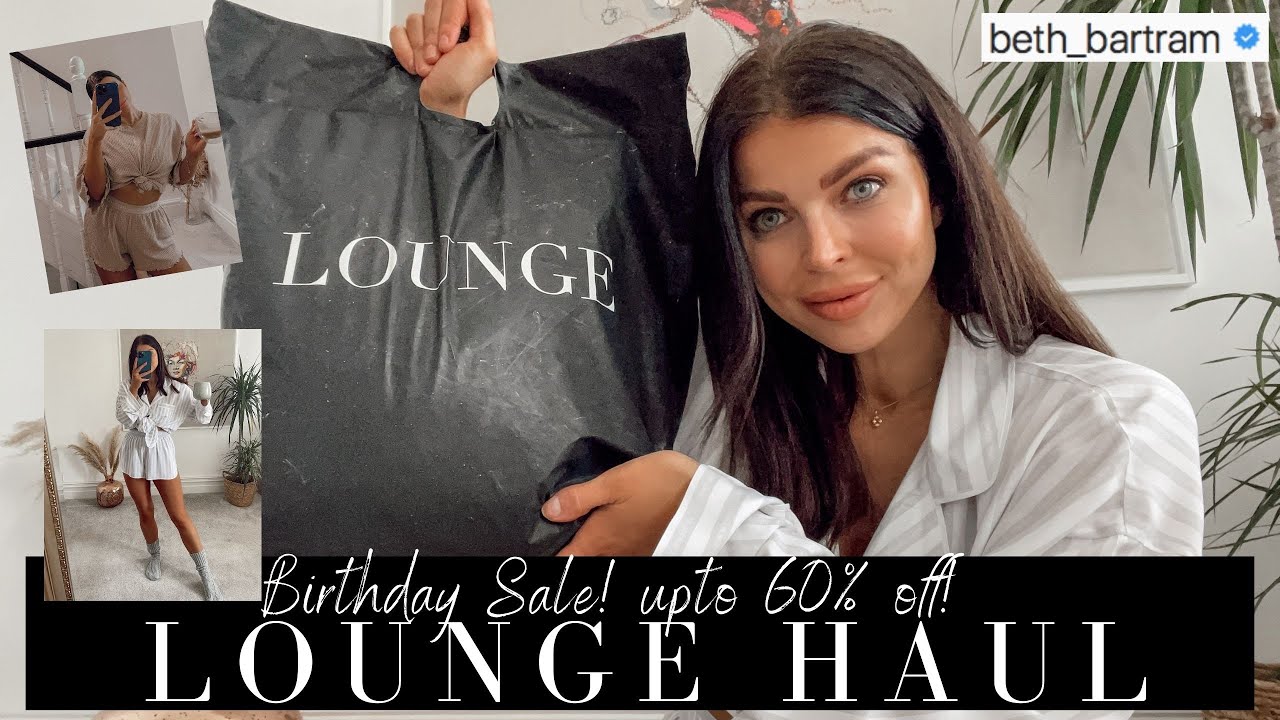THE BEST LOUNGE TRY ON HAUL | SPRING SALE BASICS | DISCOUNT & REVIEW