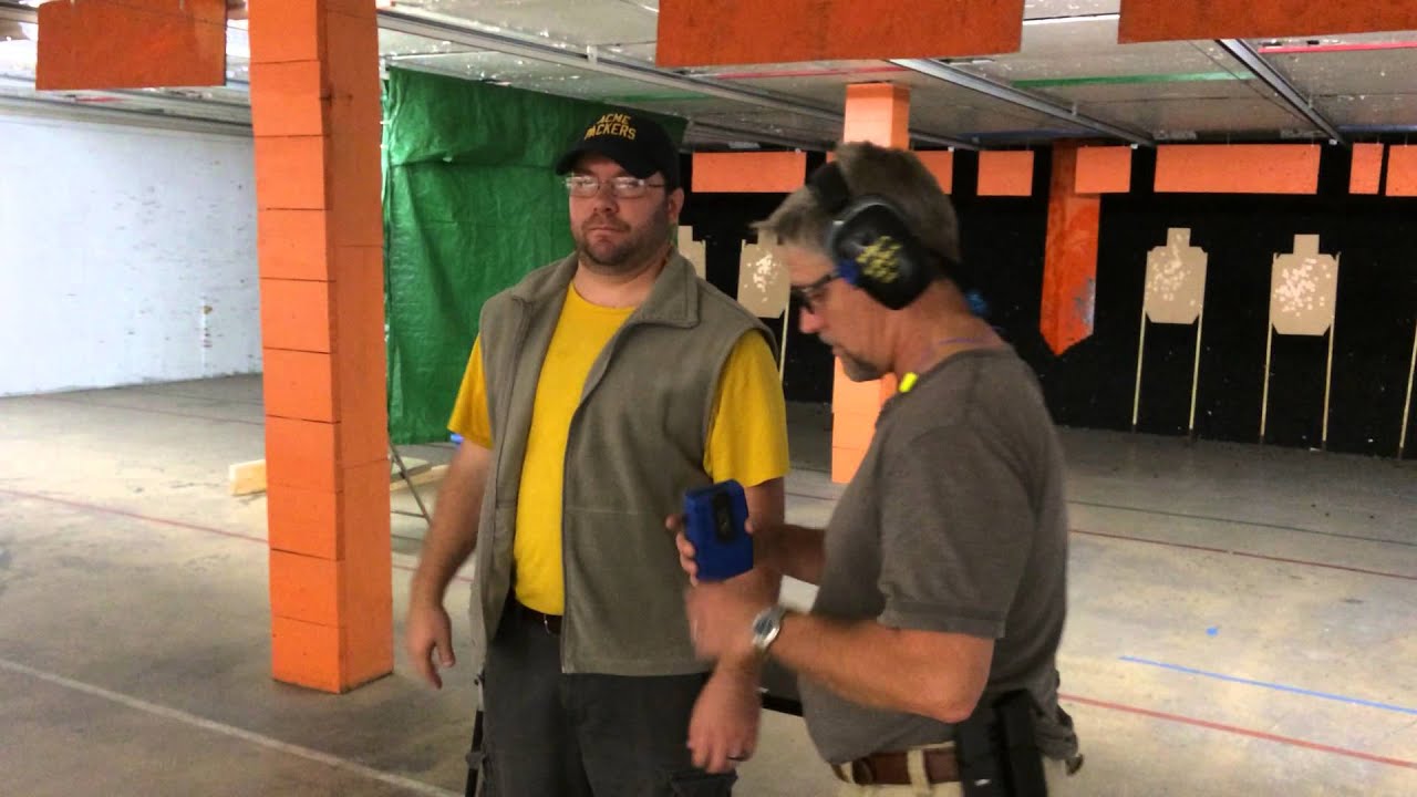 Ron Vickers IDPA stage 1 string 1