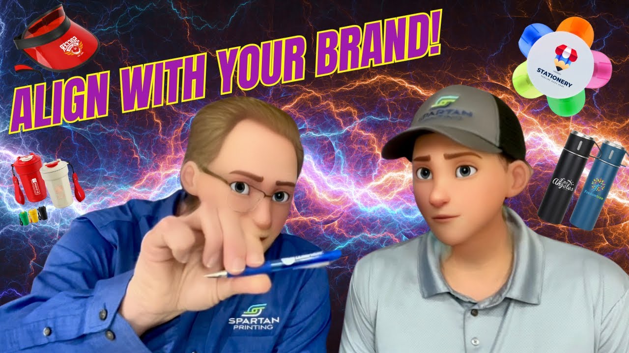 Custom promotional giveaways that Align with your company, your brand, your values, your mission