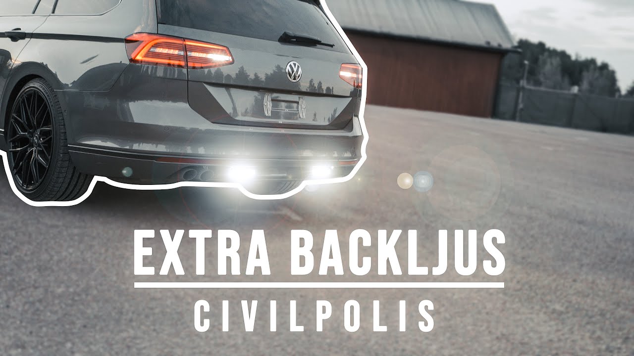Hur jag monterar inf&auml;llda backljus | Passat B8 Variant