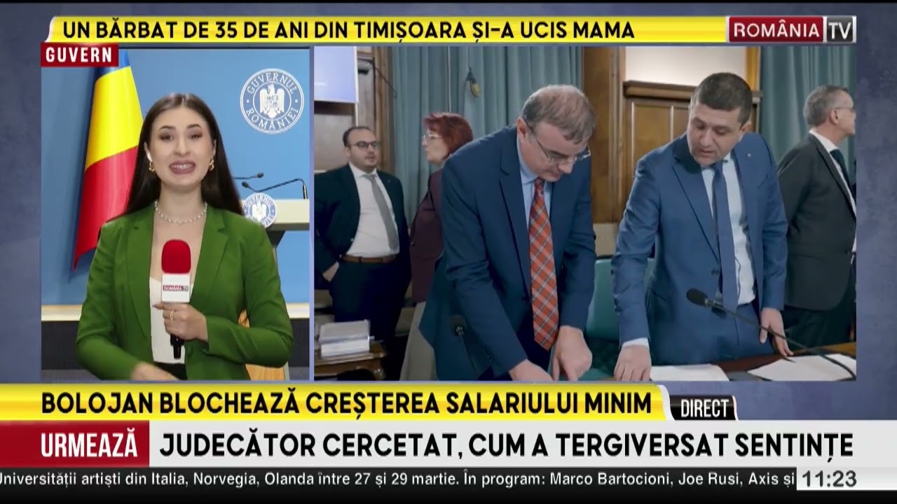 Bolojan este acuzat că n-ar vrea să includă mărirea salariului minim!