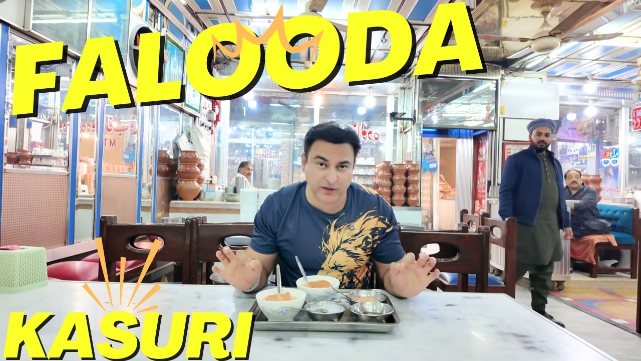 Kasuri Falooda & Kasuri Sweets | Full Review | Bilal Sher