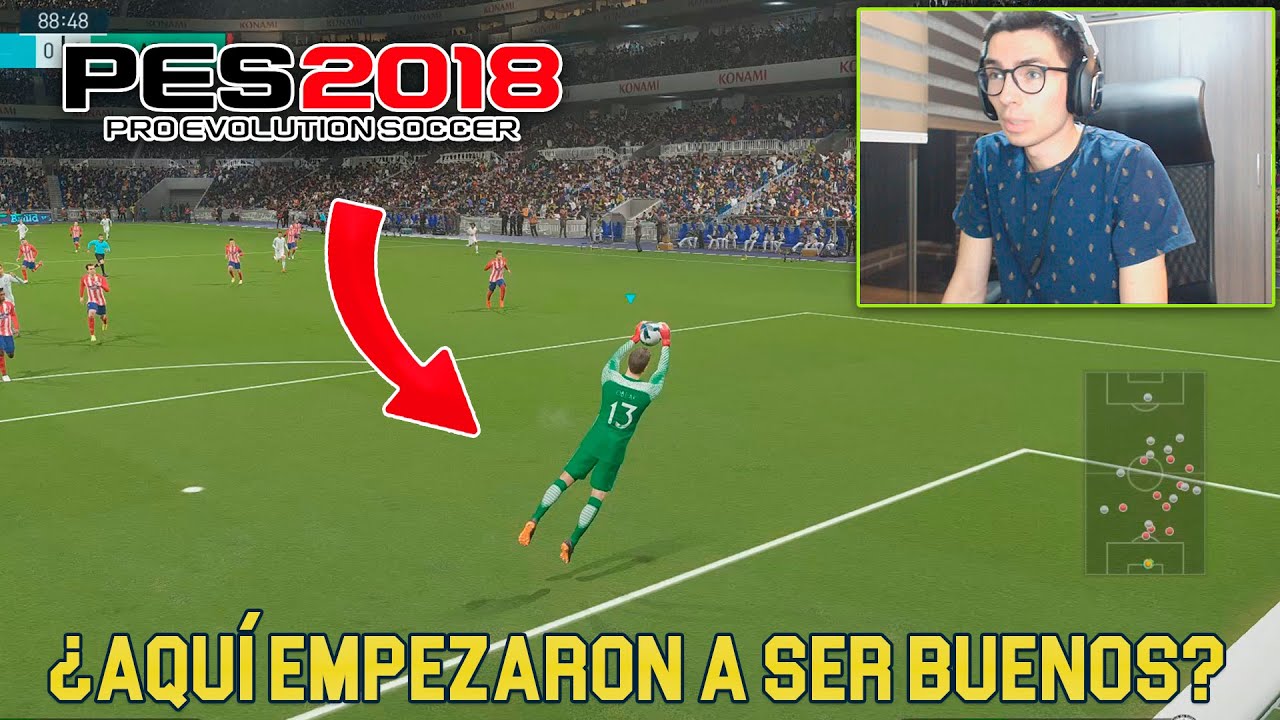¿EN ESTE PES LOS PORTEROS SÍ ERAN BUENOS? | PES 2018