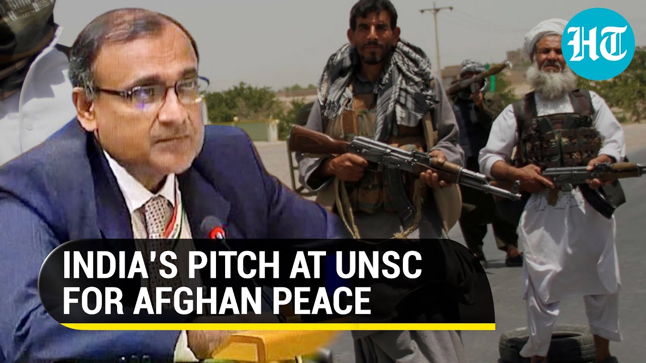 'Terrorist safe havens must be dismantled for Afghanistan peace': India at UNSC