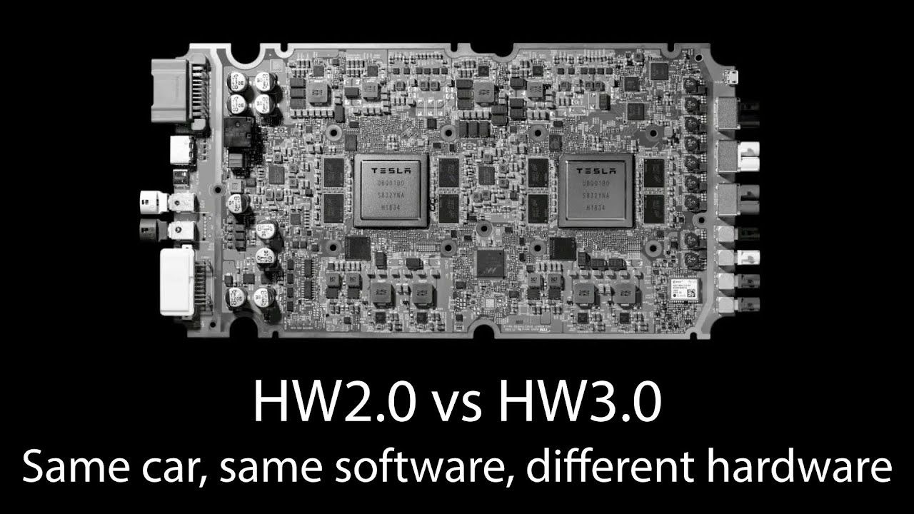 Tesla HW2 vs HW3: What difference does the hardware make?