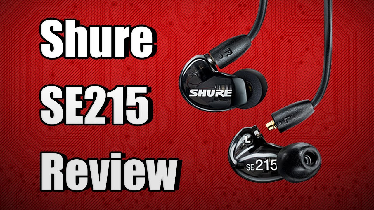 Shure SE215 In-Ear monitores || Review- [Tech Knekk]