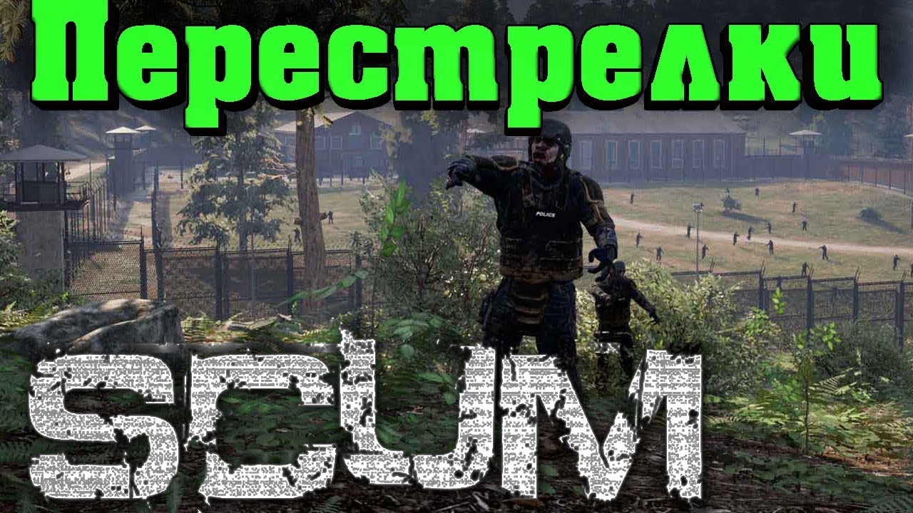 Перестрелка с воображаемыми игроками на новом сервере - Scum игра роботов