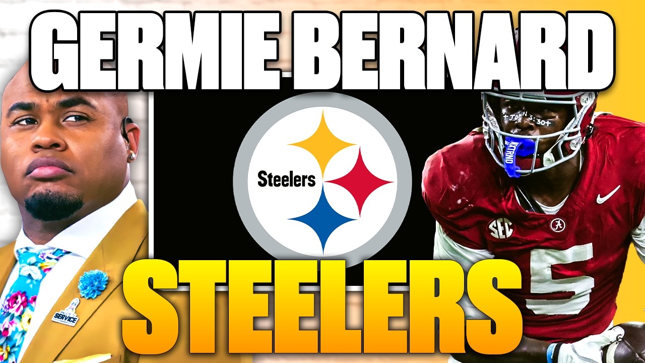 Germie Bernard to the Steelers! 🔥 Steve Smith Breaks Down Pick #47